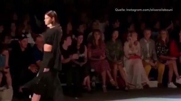 GNTM-Alisar sorgt HIERMIT für den viralen Hit der Fashion Week - ProSieben